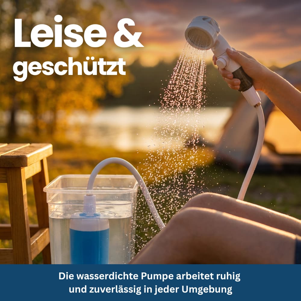 TravelShower – Mobile Shower for Camping & Outdoors