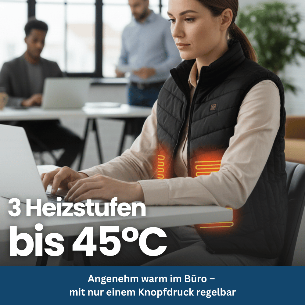 ThermoCore Heated Vest (9 Heating Zones)