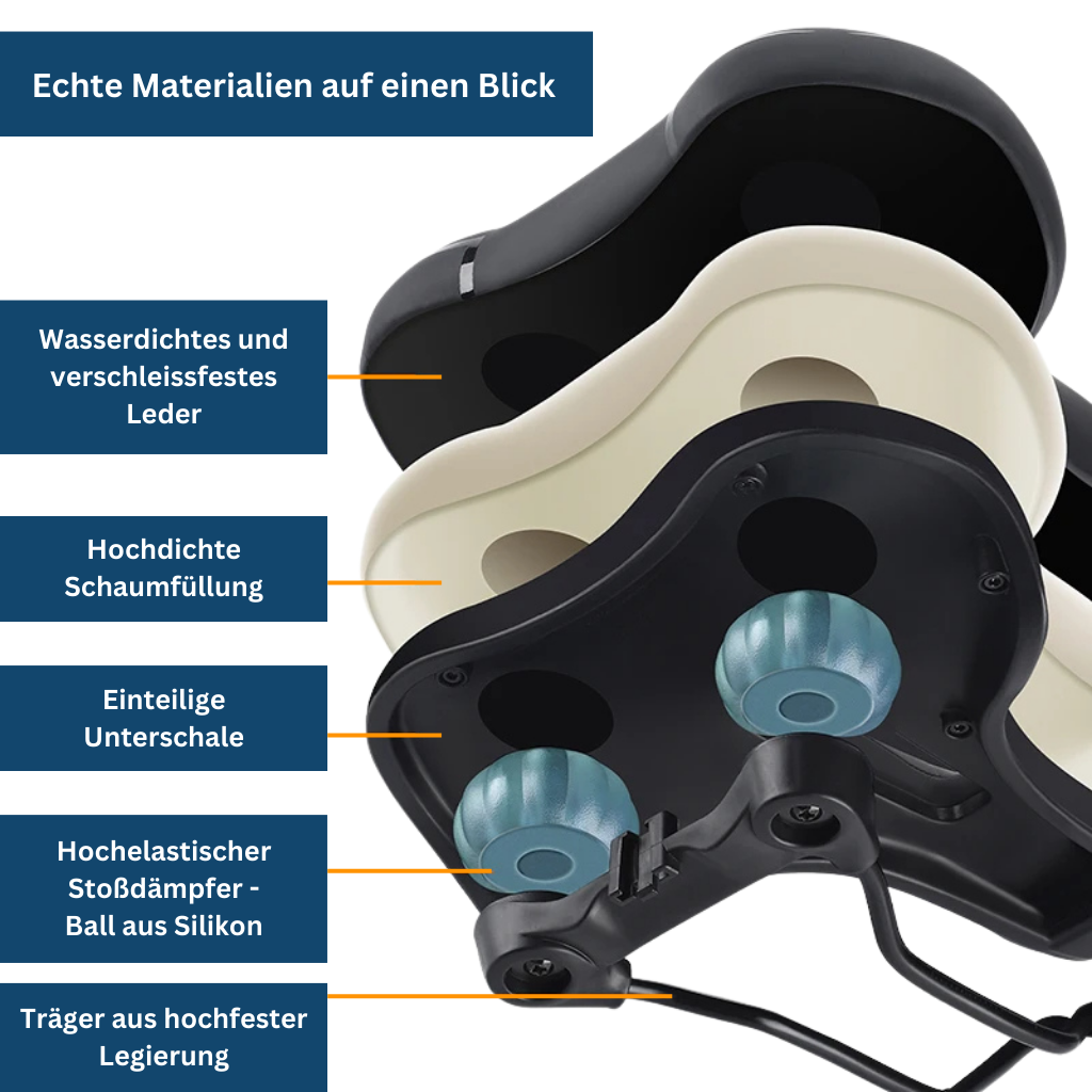 Comfy Bike Saddle