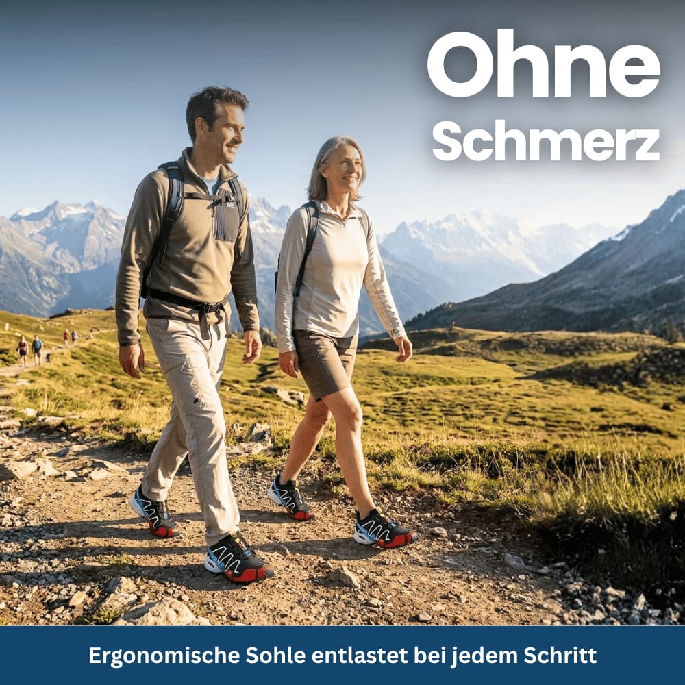 OrthoTrek - Comfortable Outdoor Shoe for Pain-Free Walking