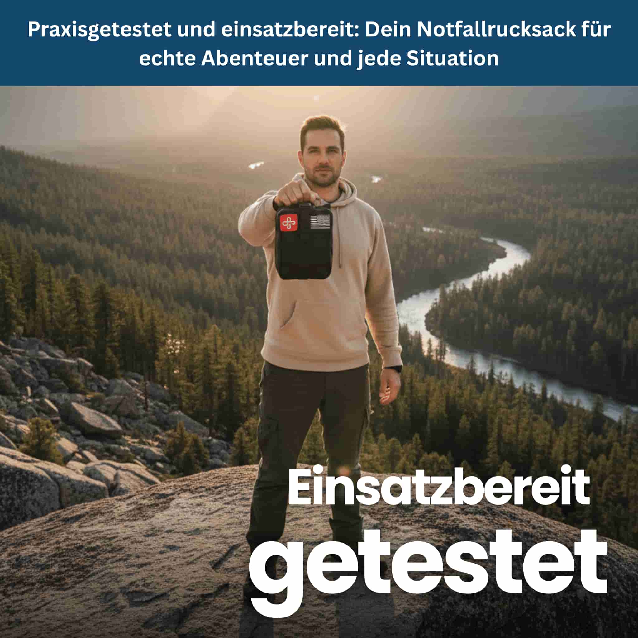 Tactical Emergency Backpack – 30+ Survival Tools in One Compact Kit