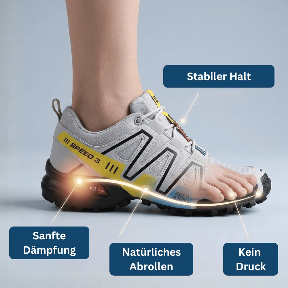 OrthoTrek - Comfortable Outdoor Shoe for Pain-Free Walking