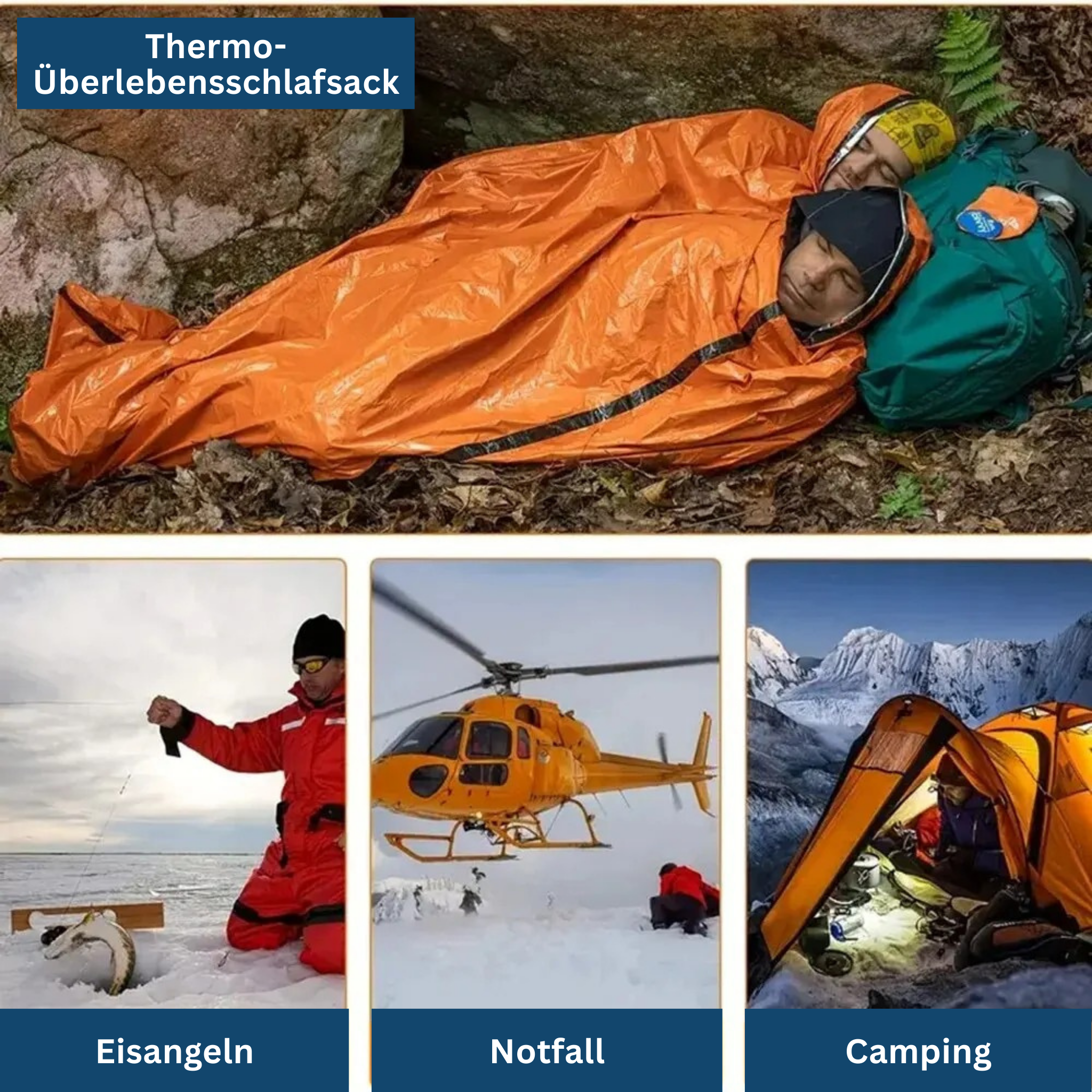 Survival Shelter – Lightweight emergency tent