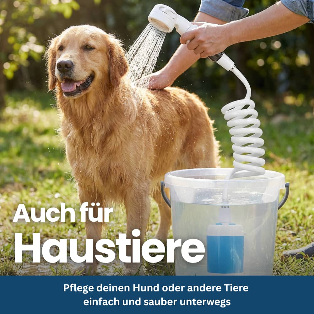 TravelShower – Mobile Shower for Camping & Outdoors