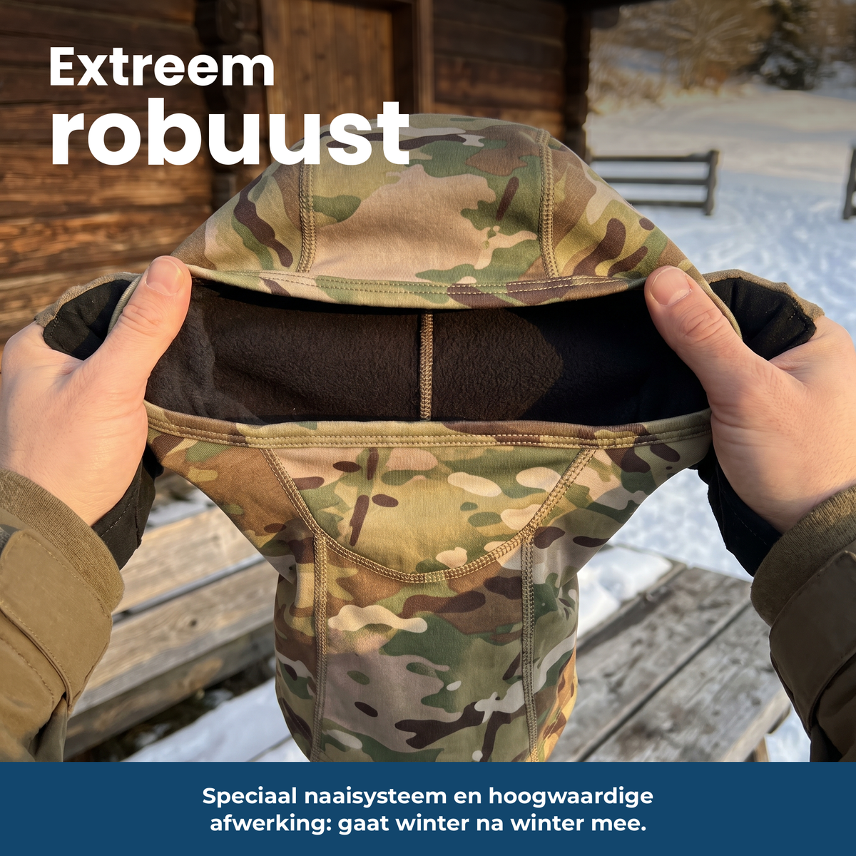 Polar-Fleece Sturmhaube - Extrem robust
