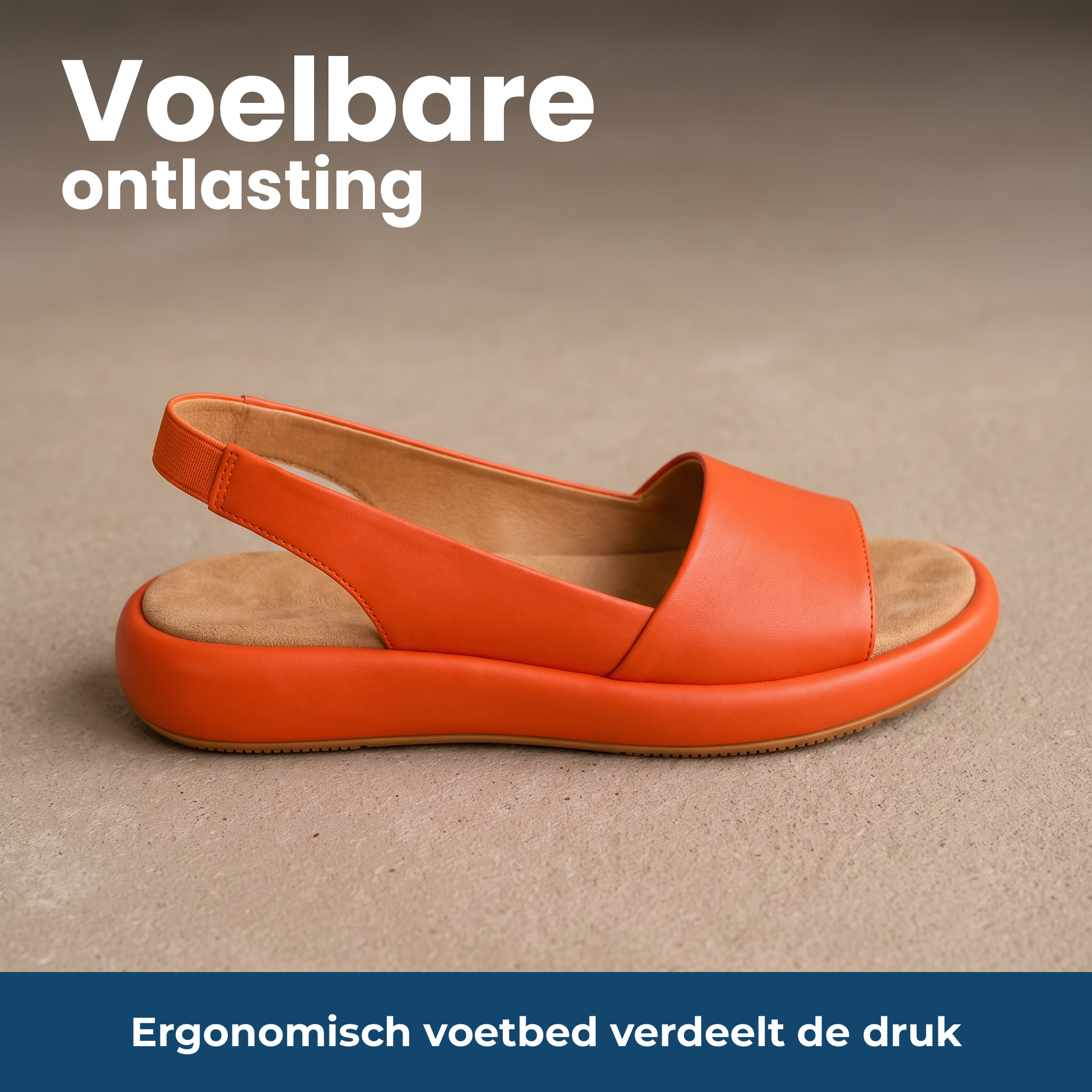 [nl] Voelbare ontlasting – Ergonomisch voetbed verdeelt de druk