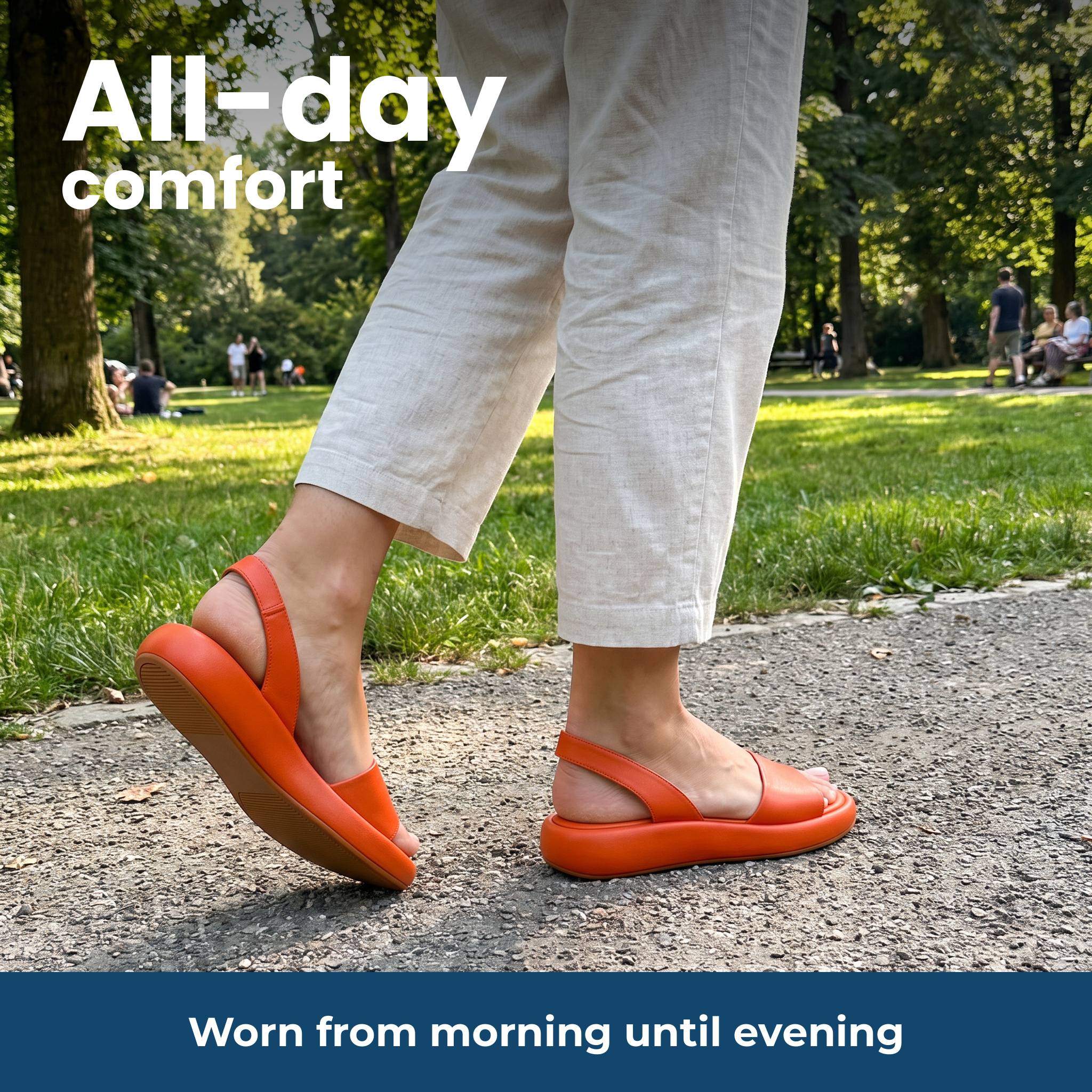 [en] All-day comfort – Worn from morning until evening